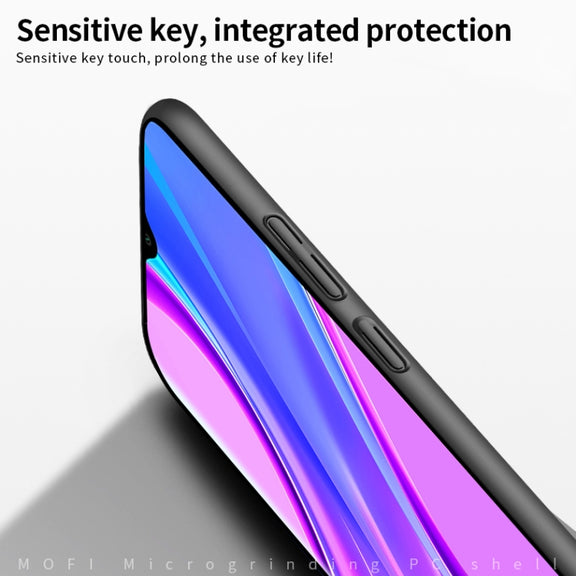 For Xiaomi Redmi 9 MOFI Frosted PC Ultra-thin Hard Case(Black)