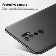 For Xiaomi Redmi 9 MOFI Frosted PC Ultra-thin Hard Case(Black)