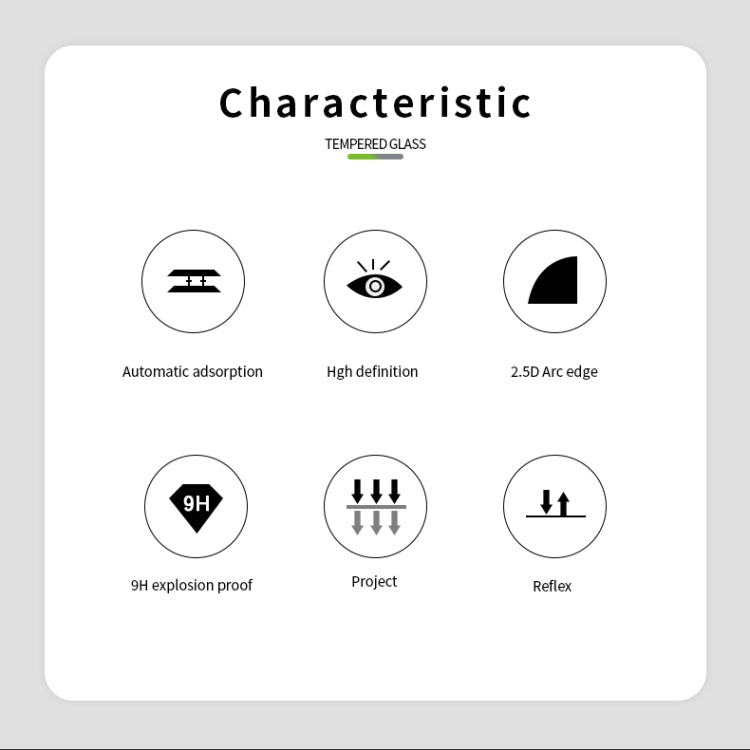 For Huawei Honor Play4 Pro MOFI 9H 2.5D Full Screen Tempered Glass Film(Black)