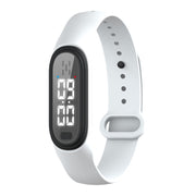 Q2 Outdoor Ultrasonic Electronic Mosquito Repellent Bracelet, Support Three-gear Mode & Time Display(White)