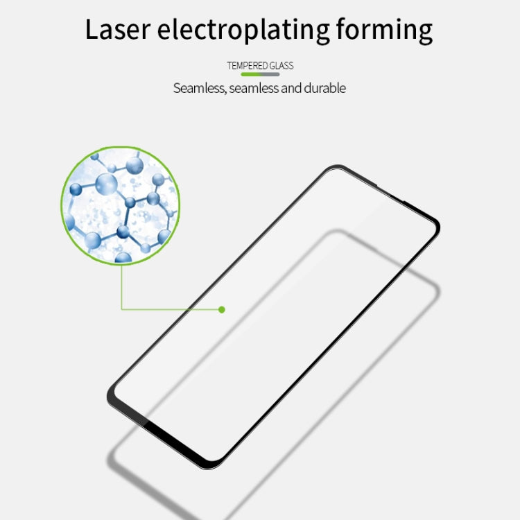 For Huawei Honor Play4 MOFI 9H 2.5D Full Screen Tempered Glass Film(Black)