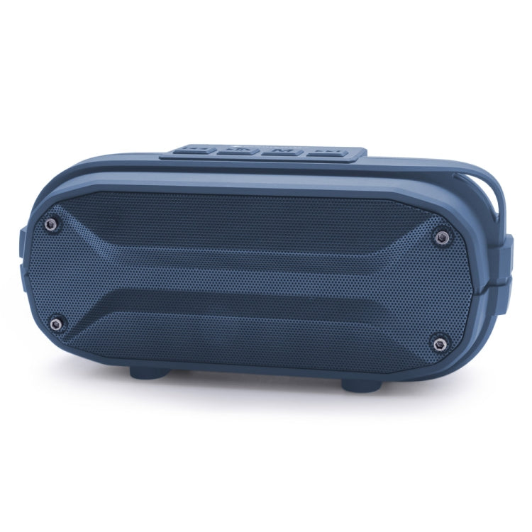 NewRixing NR-3023 Portable Stereo Wireless Bluetooth Speaker, Built-in Microphone, Support TF Card / FM(Blue)