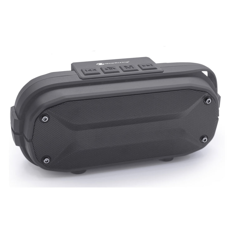 NewRixing NR-3023 Portable Stereo Wireless Bluetooth Speaker, Built-in Microphone, Support TF Card / FM(Gray)