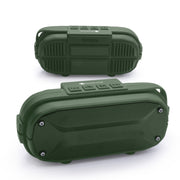 NewRixing NR-3023 Portable Stereo Wireless Bluetooth Speaker, Built-in Microphone, Support TF Card / FM(Red)
