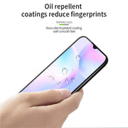 For Xiaomi Redmi 9A / 9C MOFI 9H 3D Explosion-proof Curved Screen Tempered Glass Film(Black)