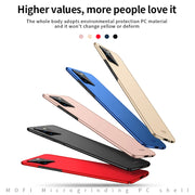 For Samsung Galaxy Note20 Ultra MOFI Frosted PC Ultra-thin Hard Case(Black)