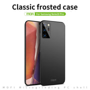 For Samsung Galaxy Note20 Ultra MOFI Frosted PC Ultra-thin Hard Case(Black)
