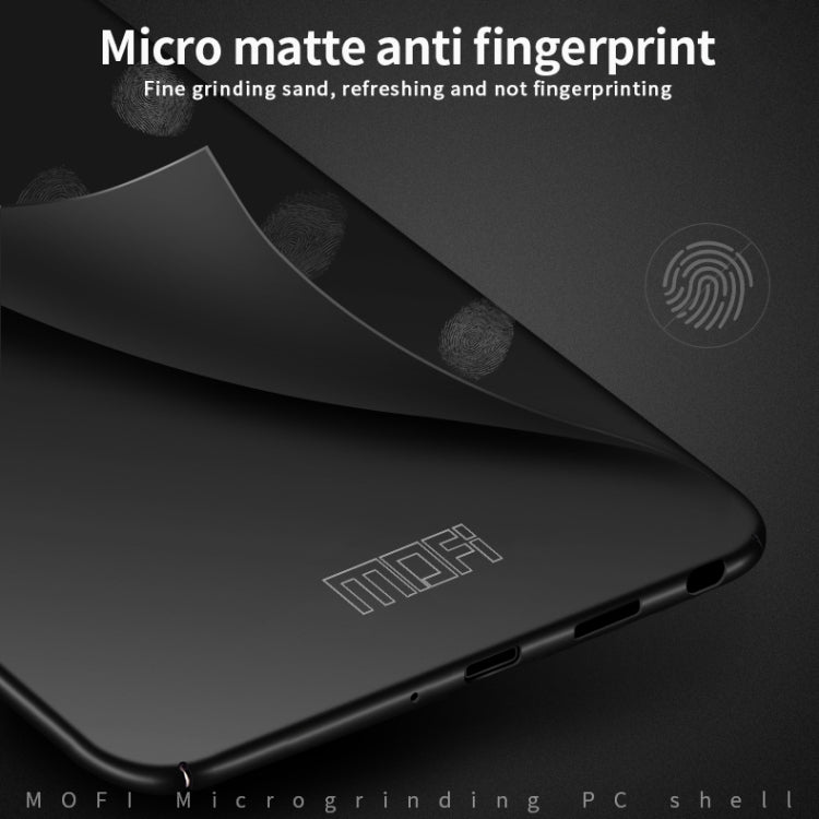 For Samsung Galaxy Note20 Ultra MOFI Frosted PC Ultra-thin Hard Case(Blue)