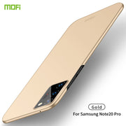 For Samsung Galaxy Note20 Ultra MOFI Frosted PC Ultra-thin Hard Case(Gold)
