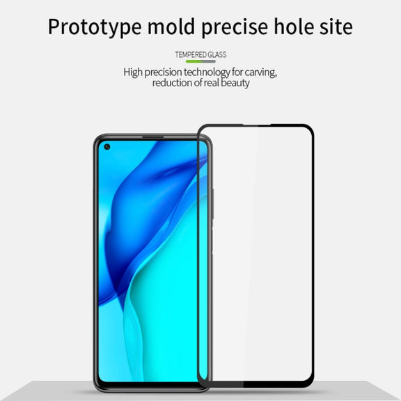 For Huawei Maimang9/Mate 40Lite MOFI 9H 2.5D Full Screen Tempered Glass Film(Black)