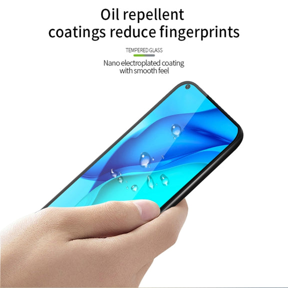 For Huawei Maimang 9 / Mate 40 Lite MOFI 9H 3D Explosion-proof Curved Screen Tempered Glass Film(Black)
