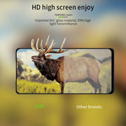 For Xiaomi Redmi Note 9/10X 4G MOFI 9H 3D Explosion-proof Curved Screen Tempered Glass Film(Black)