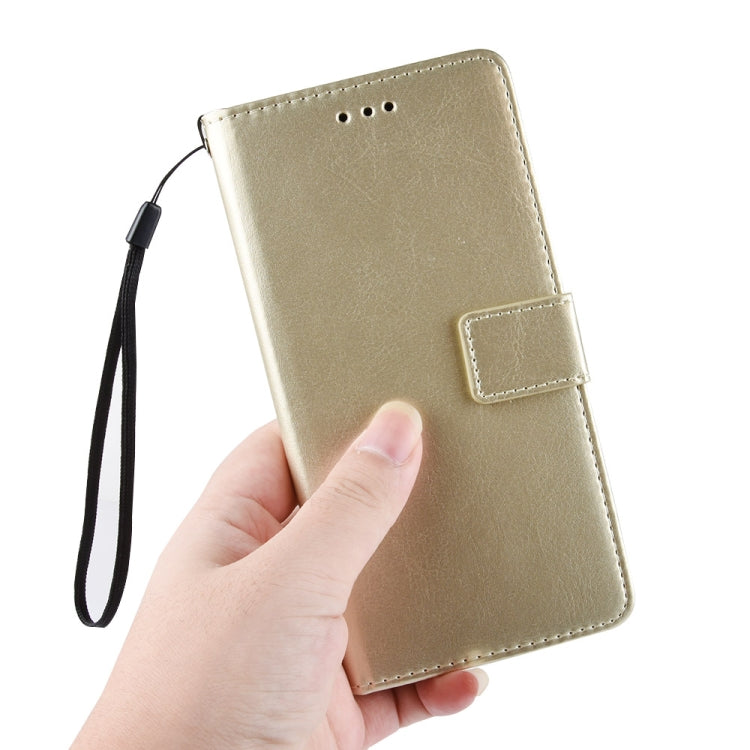 For Asus ROG Phone 3 ZS661KS Retro Crazy Horse Texture Horizontal Flip Leather Case , with Holder & Card Slots & Photo Frame(Black)