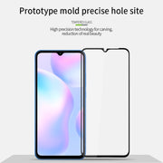 For Xiaomi Redmi 9A/9C MOFI 9H 2.5D Full Screen Tempered Glass Film(Black)