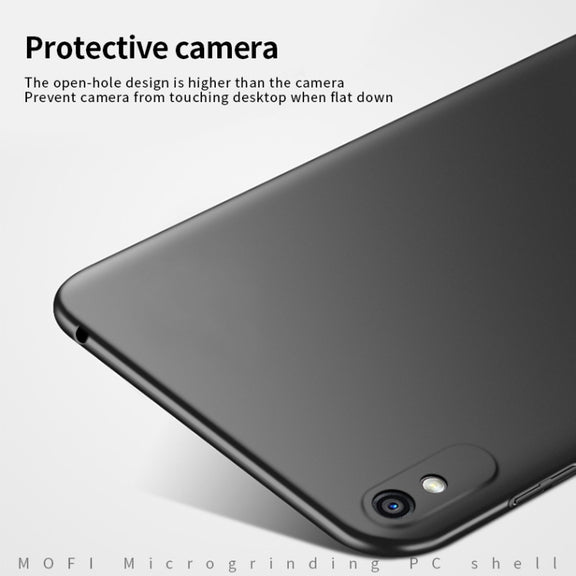 For Xiaomi Redmi 9A MOFI Frosted PC Ultra-thin Hard Case(Black)