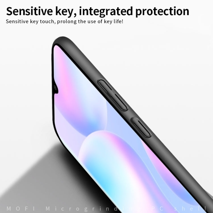 For Xiaomi Redmi 9A MOFI Frosted PC Ultra-thin Hard Case(Gold)