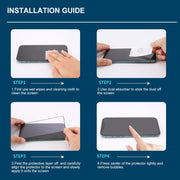 For iPhone iPhone 12 / 12 Pro ENKAY Hat-Prince Full Glue 0.26mm 9H 2.5D Tempered Glass Full Coverage Film