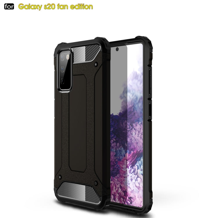 For Samsung Galaxy S20 FE 5G / S20 Lite Magic Armor TPU + PC Combination Case(Black)
