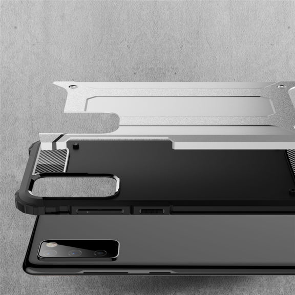 For Samsung Galaxy S20 FE 5G / S20 Lite Magic Armor TPU + PC Combination Case(Black)
