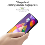 For Samsung Galaxy M31S MOFI 9H 2.5D Full Screen Tempered Glass Film(Black)