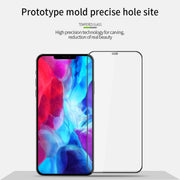 For iPhone 12 Pro Max MOFI 9H 3D Explosion-proof Curved Screen Tempered Glass Film(Black)