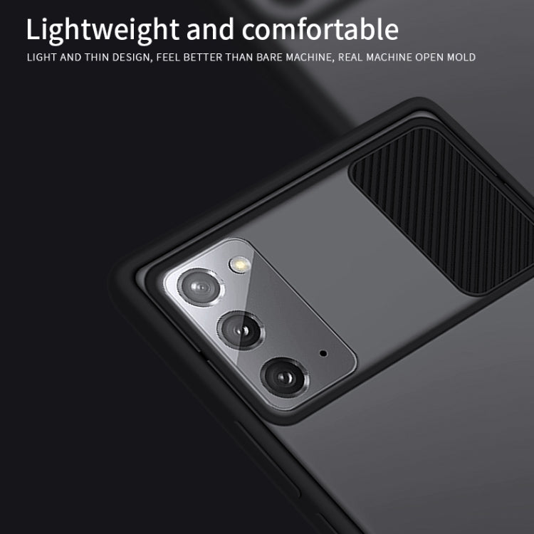 For Samsung Galaxy Note20 MOFI Xing Dun Series Translucent Frosted PC + TPU Privacy Anti-glare Shockproof All-inclusive Protective Case(Green)