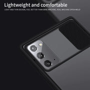 For Samsung Galaxy Note20 MOFI Xing Dun Series Translucent Frosted PC + TPU Privacy Anti-glare Shockproof All-inclusive Protective Case(Green)