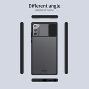 For Samsung Galaxy Note20 MOFI Xing Dun Series Translucent Frosted PC + TPU Privacy Anti-glare Shockproof All-inclusive Protective Case(Green)