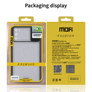 For Samsung Galaxy Note20 MOFI Xing Dun Series Translucent Frosted PC + TPU Privacy Anti-glare Shockproof All-inclusive Protective Case(Green)