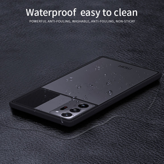 For Samsung Galaxy Note20 Ultra MOFI Xing Dun Series Translucent Frosted PC + TPU Privacy Anti-glare Shockproof All-inclusive Protective Case(Green)