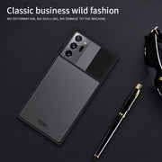 For Samsung Galaxy Note20 Ultra MOFI Xing Dun Series Translucent Frosted PC + TPU Privacy Anti-glare Shockproof All-inclusive Protective Case(Green)