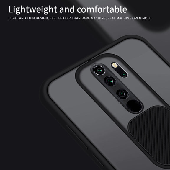 For Xiaomi Redmi Note8 Pro MOFI Xing Dun Series Translucent Frosted PC + TPU Privacy Anti-glare Shockproof All-inclusive Protective Case(Green)