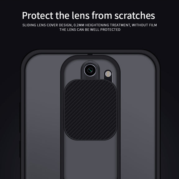 For Xiaomi Redmi Note8 Pro MOFI Xing Dun Series Translucent Frosted PC + TPU Privacy Anti-glare Shockproof All-inclusive Protective Case(Green)