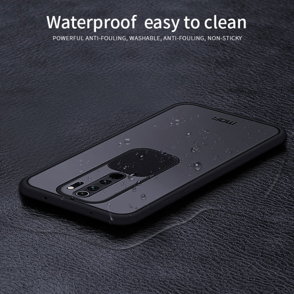 For Xiaomi Redmi Note8 Pro MOFI Xing Dun Series Translucent Frosted PC + TPU Privacy Anti-glare Shockproof All-inclusive Protective Case(Green)