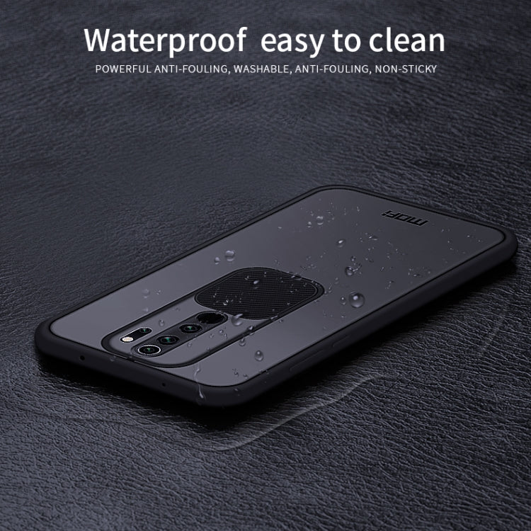 For Xiaomi Redmi Note8 Pro MOFI Xing Dun Series Translucent Frosted PC + TPU Privacy Anti-glare Shockproof All-inclusive Protective Case(Green)