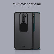 For Xiaomi Redmi Note8 Pro MOFI Xing Dun Series Translucent Frosted PC + TPU Privacy Anti-glare Shockproof All-inclusive Protective Case(Green)