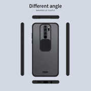 For Xiaomi Redmi Note8 Pro MOFI Xing Dun Series Translucent Frosted PC + TPU Privacy Anti-glare Shockproof All-inclusive Protective Case(Green)