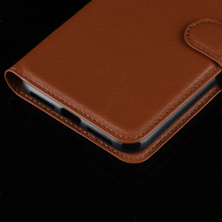 For Nokia 8.3 5G Litchi Texture Horizontal Flip Protective Case with Holder & Card Slots & Wallet(Pink)