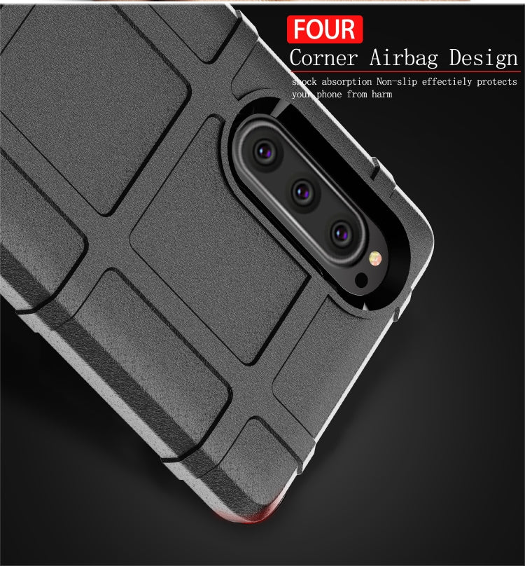 For Sony Xperia 5 II Full Coverage Shockproof TPU Case(Black)