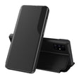 For Galaxy S20 Ultra Attraction Flip Holder Leather Phone Case(Black) - Galaxy Phone Cases by PMC TechLife | Online Shopping South Africa | PMC TechLife