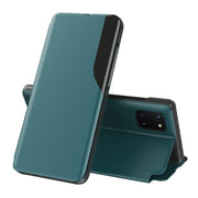 For Samsung Galaxy A81 / Note10 Lite / M60s Attraction Flip Holder Leather Phone Case(Green)