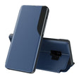 For Samsung Galaxy S9 Attraction Flip Holder Leather Phone Case(Blue) - Galaxy Phone Cases by PMC TechLife | Online Shopping South Africa | PMC TechLife