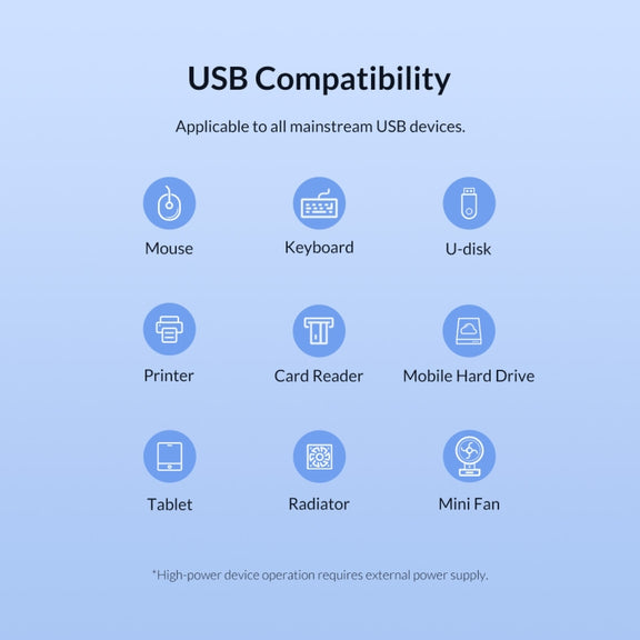 ORICO TWU3-4A-BK 4-Port USB 3.0 HUB