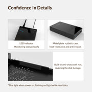 ORICO 3599U3 3.5-Inch Portable Hard-Drive Enclosure