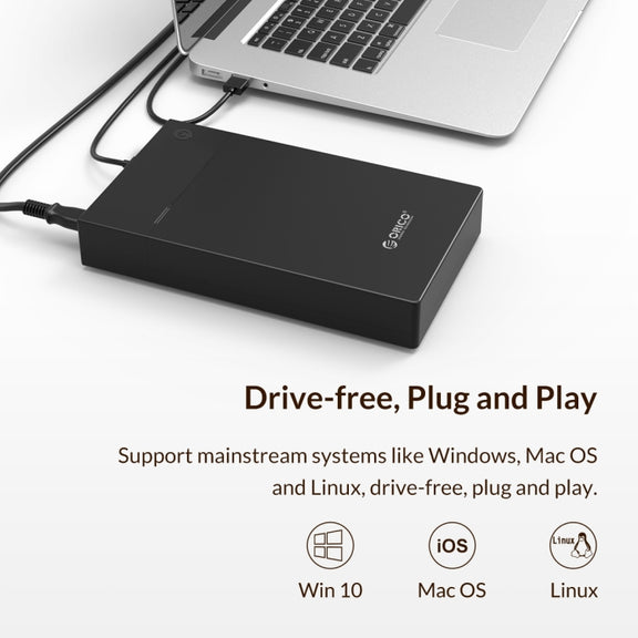 ORICO 3599U3 3.5-Inch Portable Hard-Drive Enclosure