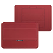 4 in 1 Universal Laptop Holder PU Water-resistant Protection Wrist Laptop Bag, Size:13/14inch(Red)