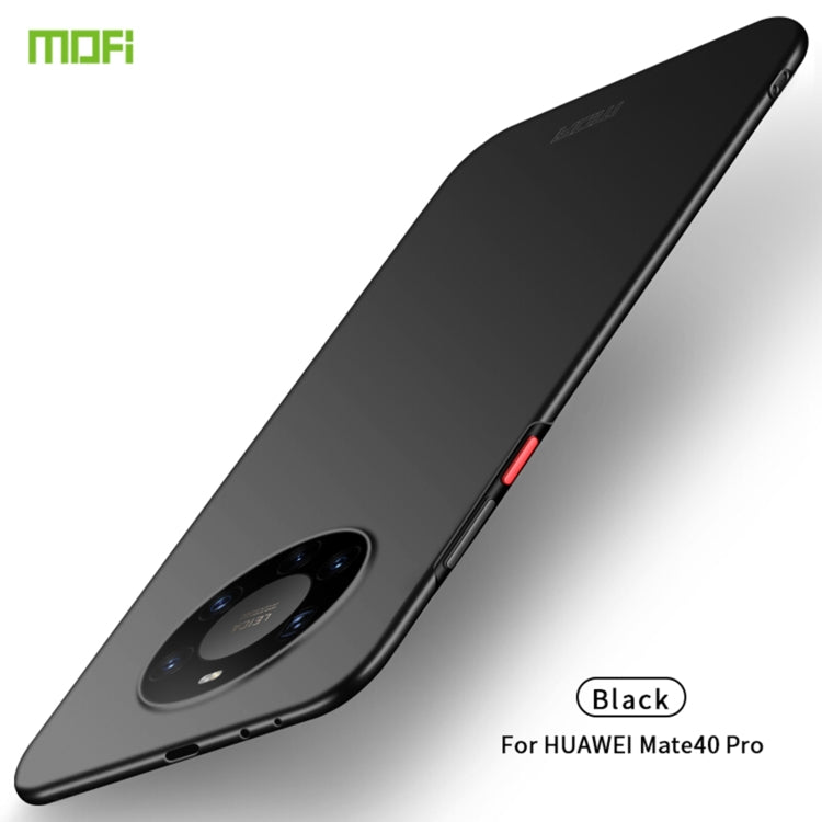 For Huawei Mate 40 Pro MOFI Frosted PC Ultra-thin Hard Case(Black)