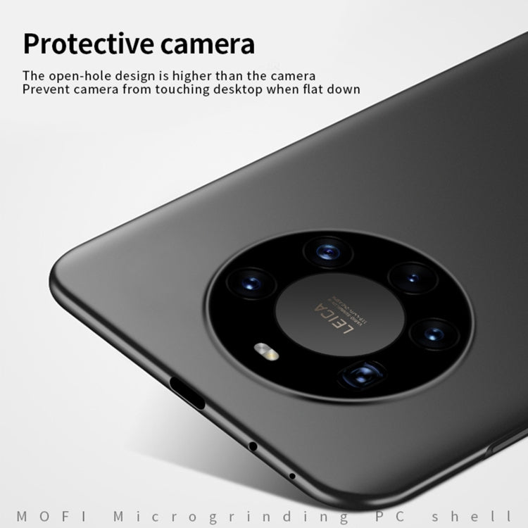 For Huawei Mate 40 Pro MOFI Frosted PC Ultra-thin Hard Case(Black)