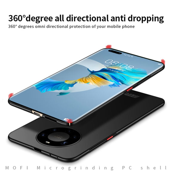 For Huawei Mate 40 Pro MOFI Frosted PC Ultra-thin Hard Case(Black)