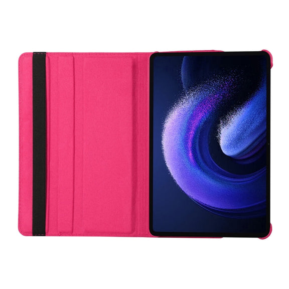 For Xiaomi Pad 6 / Pad 6 Pro ENKAY 360 Degree Rotation Stand Litchi Leather Smart Tablet Case(Black)